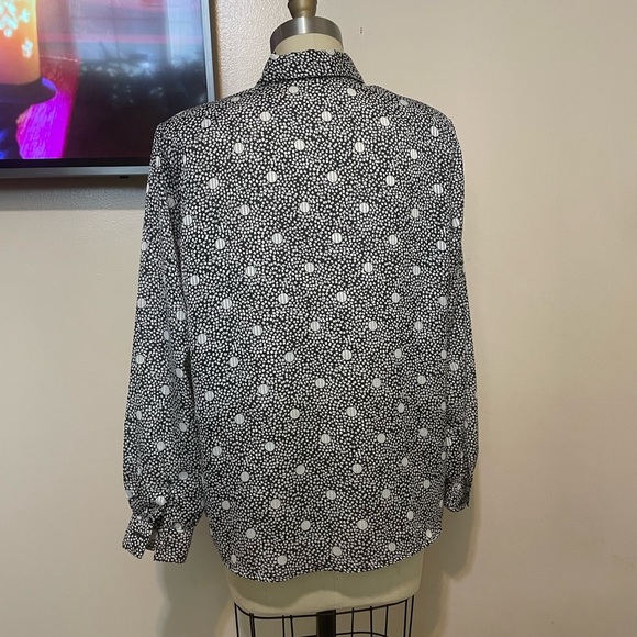 0232 Vintage button down top sz 8/10 - Picture 8 of 10